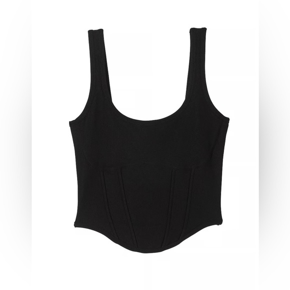 PINK Tops - PINK
THE CINCHED PIQUÉ CORSET
TOP